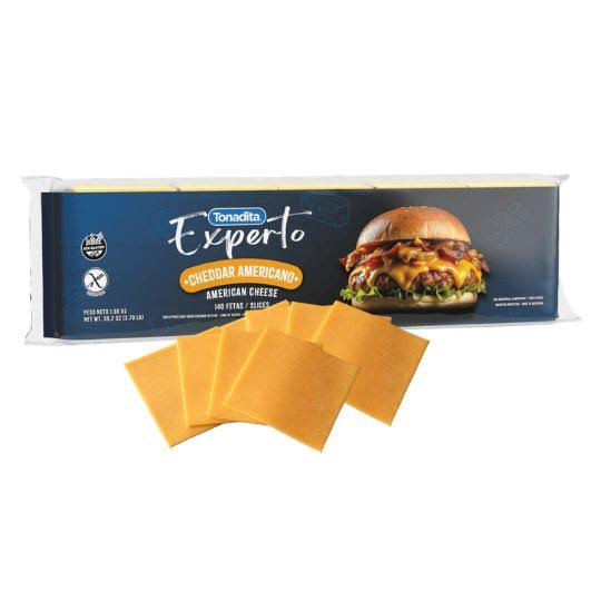 Cheddar x 140 fetas - Tonadita